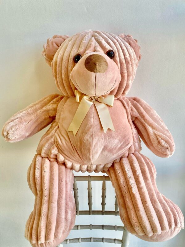Urso de Pelúcia Rosa – 80 cm