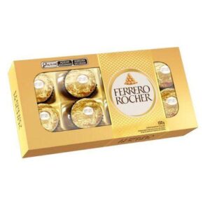 Chocolate Ferrero Rocher – Caixa com 8 unidades
